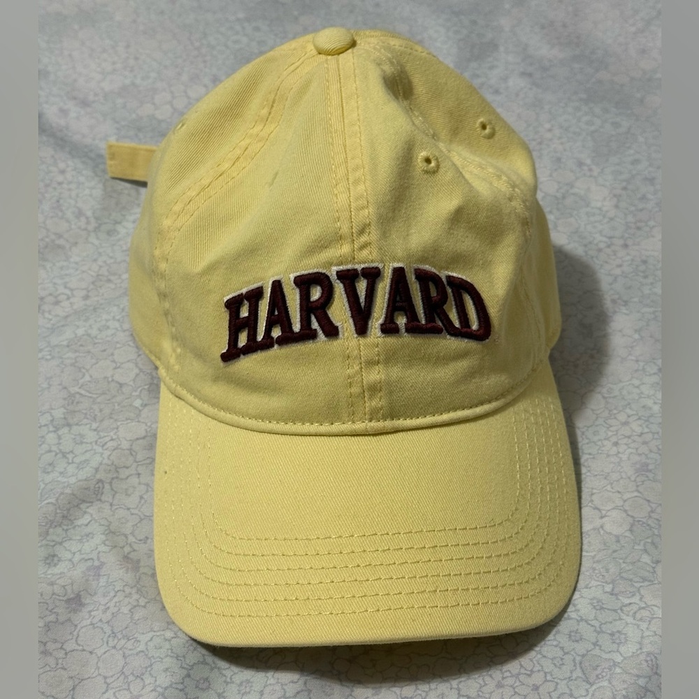 Legacy Harvard Yellow Twill Ball Cap Adjustable